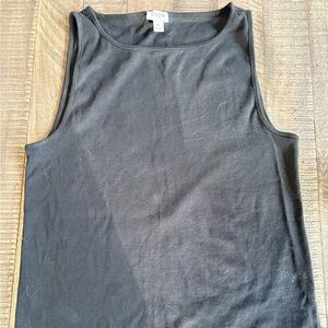 J. Crew Black Sleeveless Tank Top size XL